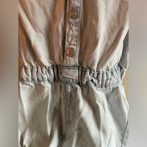 Zara Kids Denim Romper - Picture 2 of 4
